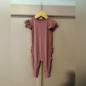 Posh Peanut - Pink Baby Romper